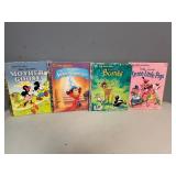 Little Golden Books - Bambi, Three Little Pigs, Mother Goose and The Sorcerer's Apprentice