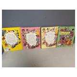 Little Golden Books - Bambi, Three Little Pigs, Mother Goose and The Sorcerer's Apprentice