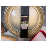 Michelob Golden Light Neon Clock (untested, no battery), Schmidt Beer and Wooden Pool Racks, Plastic Budweiser Mug