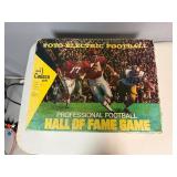 Vintage Professional Football Hall of Fame Game Foto Electric Football