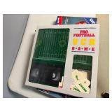 Vintage VCR Pro Football and Quarter Back Games