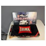 Vintage Games:  Conglomerate in Original Wrap and Thimk Board Game