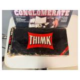Vintage Games:  Conglomerate in Original Wrap and Thimk Board Game