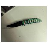 ElitEdge Grey Grim Reaper Assisted 4 3/4' Closed (Retail $36.95) and ElitEdge Green Skull Folder 4 3/4' Closed (Retail $36.95)