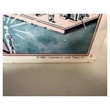 '1949 Fun & Thrills American Flyer and Erector' Tin Sign (1993 Production Date) 16 1/2' x 12 1/2'