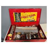 Vintage Erector Set ' The World's Greatest Toy' in Metal Box
