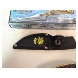 Ocoee River Cutlery Filet Knife Stainless Steel Blade, Delrin Handle 7' Overall