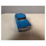 1958 Chevy Apache Pickup Truck Blue - Danbury Mint 1/24 Diecast