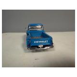 1958 Chevy Apache Pickup Truck Blue - Danbury Mint 1/24 Diecast