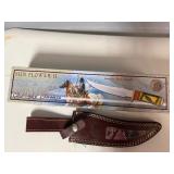 Chipaway Cutlery Sunflower II Knife Genuine Bone Handle 12' Overall