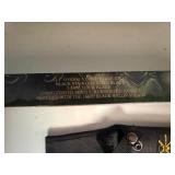 Frost Cutlery Jungle Fever V Hunting Knife Black Stainless Steel Blade 13.5' Overall