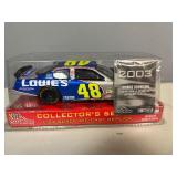 NASCAR RACING CHAMPIONS 2003 Jimmie Johnson # 48 Lowes 1:24 Scale Diecast
