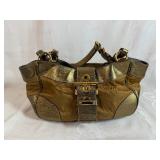 PRADA Shoulder Bag, Tobacco and Bronze, Nylon and Leather Includes Authenticity Card, Product Tag and Dust Bag - Excellent Condition