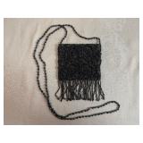 Three Vintage Small Beaded Bags (Moyna, Noir)