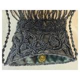 Three Vintage Small Beaded Bags (Moyna, Noir)
