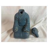 Guerrier Asiatique Statue 12' Tall x 6' Wide x 7' Deep