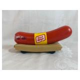 Vintage Oscar Mayer Wiener Mobile Bank 10' Long
