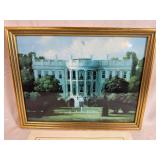 Limited Edition Commemorative Print of a Dan Kessler White House Painting with Certificate of Authenticity