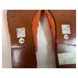 Traditional South Asian Ornate Shoes with Intricate Embroidery ~ Size 8 1/2 US