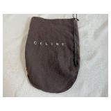 Celine Tippi Slides Brown Leather with Protective Bag 39B Italy