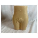 Unique Base Roots Sandy Nude Tall Bottom Body Vase