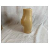Unique Base Roots Sandy Nude Tall Bottom Body Vase