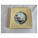 Beautiful Pao-chai Collector Plate from the 'Beauties of the Red Mansion' Series by Master Artisan Zhoo Huimin