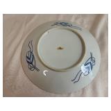 Vintage Imari Hand Painted 12' Collector Plate 1940's Japan