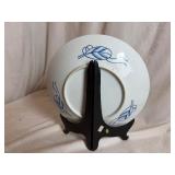 Vintage Imari Hand Painted 12' Collector Plate 1940's Japan