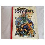 Three Vintage Comic Books and Two Exalted Storyteller's Companion Book and Folder