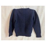 Ralph Lauren Girls 4/4T Navy Polo Bear Sweater (never worn)