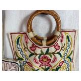 Vintage Handmade Kashmiri Crewel Embroidered Handbags