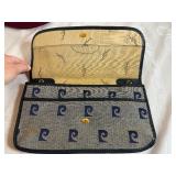 Three Vintage Handbags include Pierre Cardin, Coblentz
