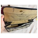 Three Vintage Handbags include Pierre Cardin, Coblentz