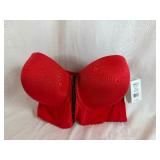 Beautiful Racing Red Corset Bra 30GG New in Package Retail $66