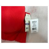 Beautiful Racing Red Corset Bra 30GG New in Package Retail $66