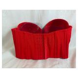 Beautiful Racing Red Corset Bra 30GG New in Package Retail $66