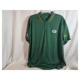 Green Bay Packers Nike Dri Fit Collared Shirt 4 XL.  Never worn.