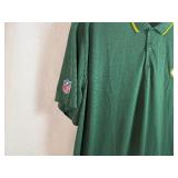 Green Bay Packers Nike Dri Fit Collared Shirt 4 XL.  Never worn.