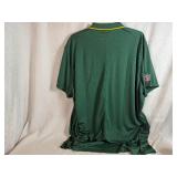 Green Bay Packers Nike Dri Fit Collared Shirt 4 XL.  Never worn.