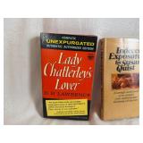 Three Vintage Paperback Novels: Lady Chatterley's Lover, Indecent Exposure and Aphros
