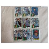 Twins Baseball Cards (Qty 27) and 1989 MN Twins Topps Baseball Card Book