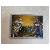 Oversized Football Cards in Protective Packs (Qty 10)