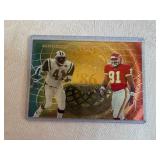 Oversized Football Cards in Protective Packs (Qty 10)