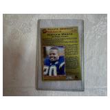 Oversized Football Cards in Protective Packs (Qty 10)