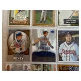 Chipper Jones Trading Cards (Qty 18)