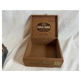 Three Unique Storage Boxes: Us Marines, Webster Cigars and Havana Brown Cigars