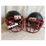 Schutt Football Helmets both were Recertified by Continental Athletics in 2023 (Size Medium and Large)