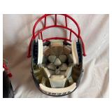 Schutt Football Helmets both were Recertified by Continental Athletics in 2023 (Size Medium and Large)
