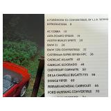 Beautiful Hardcover Car Collector Books - Convertibles and Mustangs